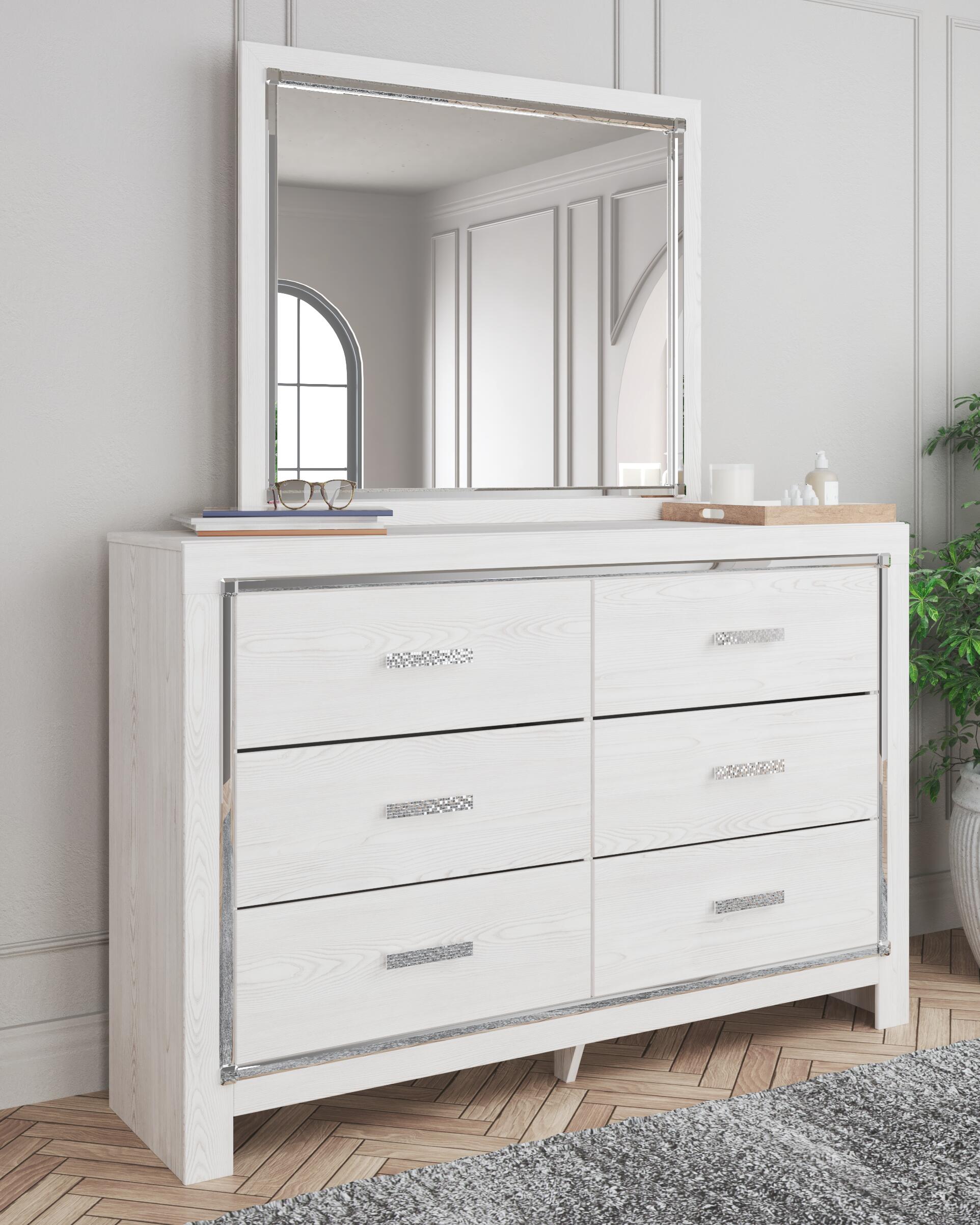 luxury dresser with mirror Altyra Dresser and Mirror – Butler Furniture