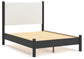 Cadmori Full Upholstered Panel Bed