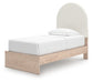 Arloster Twin Upholstered Panel Bed