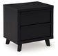 Danziar Queen Panel Headboard with Mirrored Dresser and Nightstand