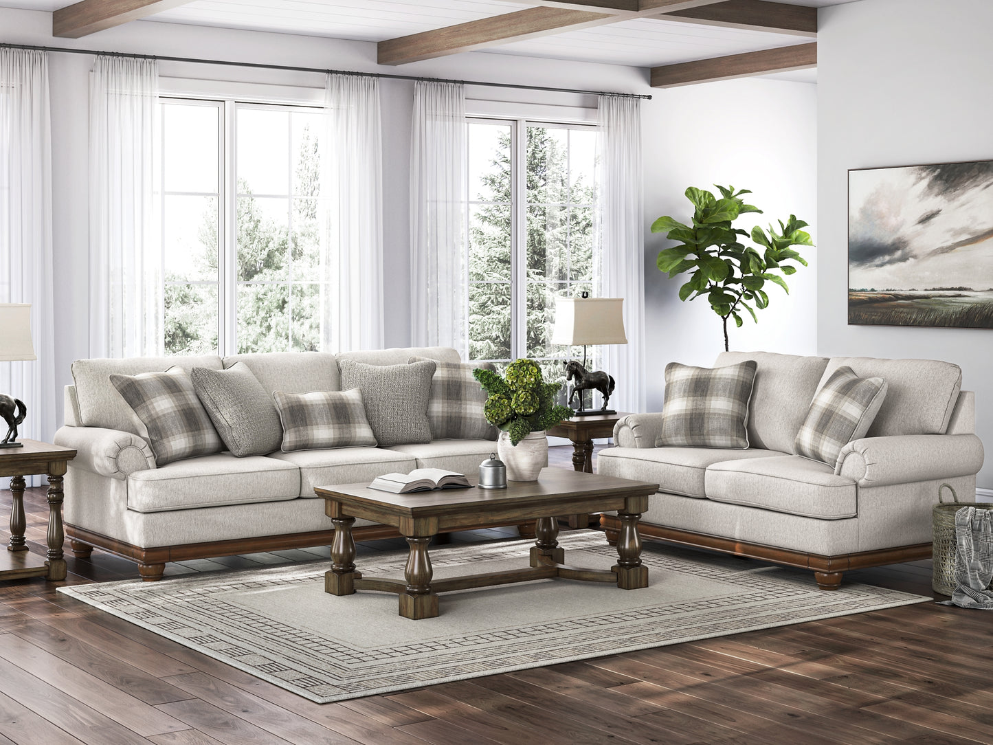 Clearbrooke Sofa and Loveseat