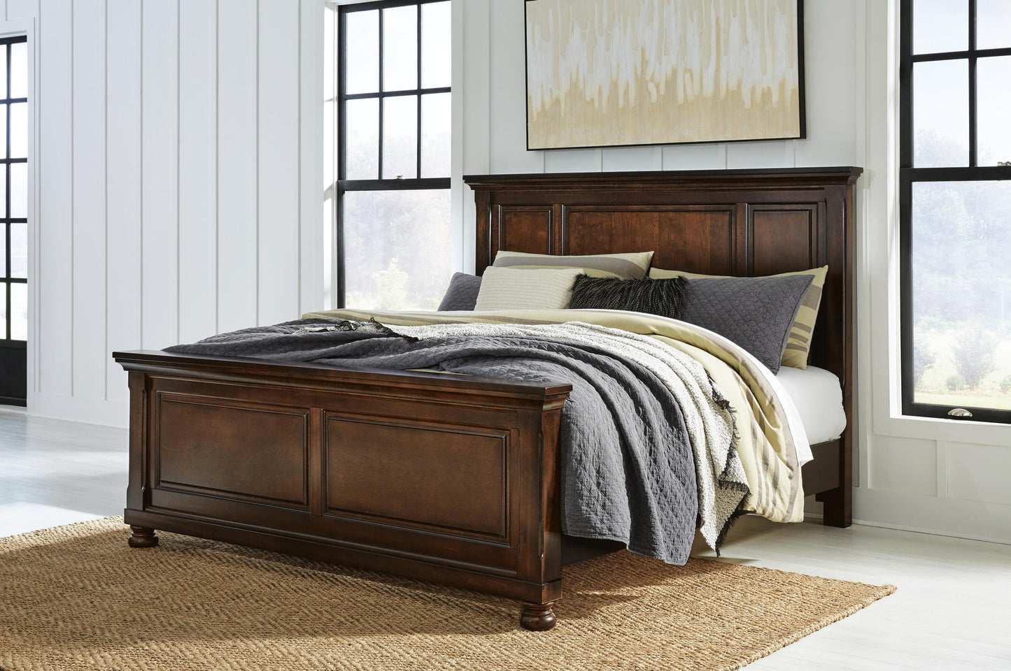 Porter King Panel Bed
