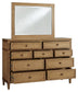 Sharlance Dresser and Mirror