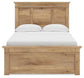 Makidern Full Panel Storage Bed