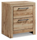 Hyanna King Panel Storage Bed with 2 Under Bed Storage Drawers, Dresser, Mirror, Chest and Nightstand