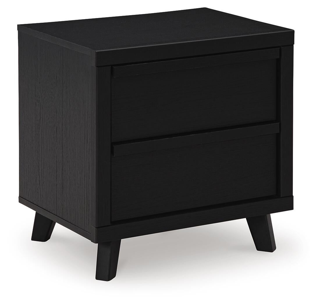 Danziar Queen Panel Headboard, Dresser, Mirror, Chest and Nightstand