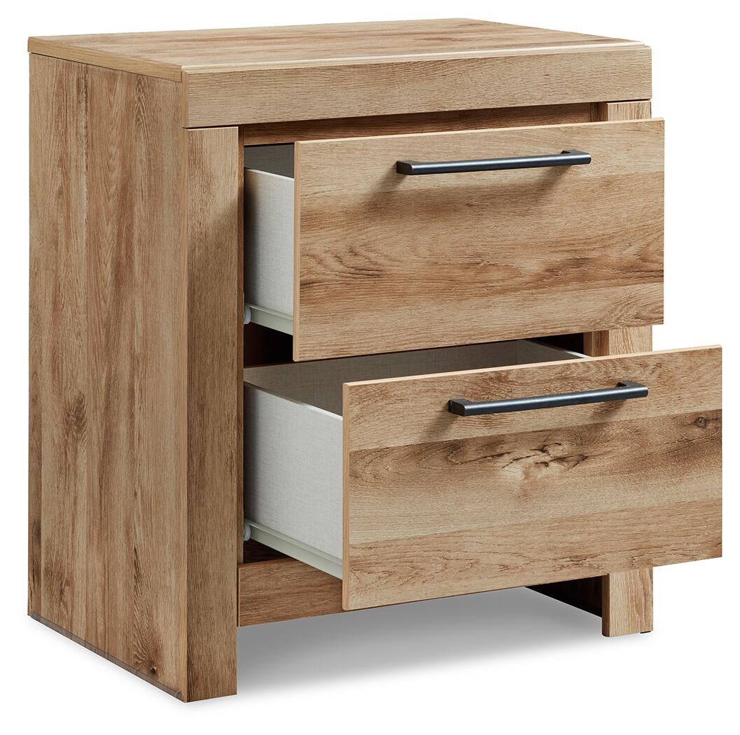 Hyanna Queen Panel Bed, Dresser, Mirror and Nightstand