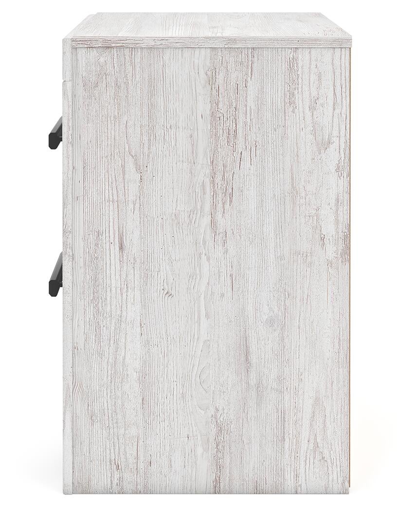 Cayboni King Panel Bed, Dresser, Mirror, Chest and Nightstand
