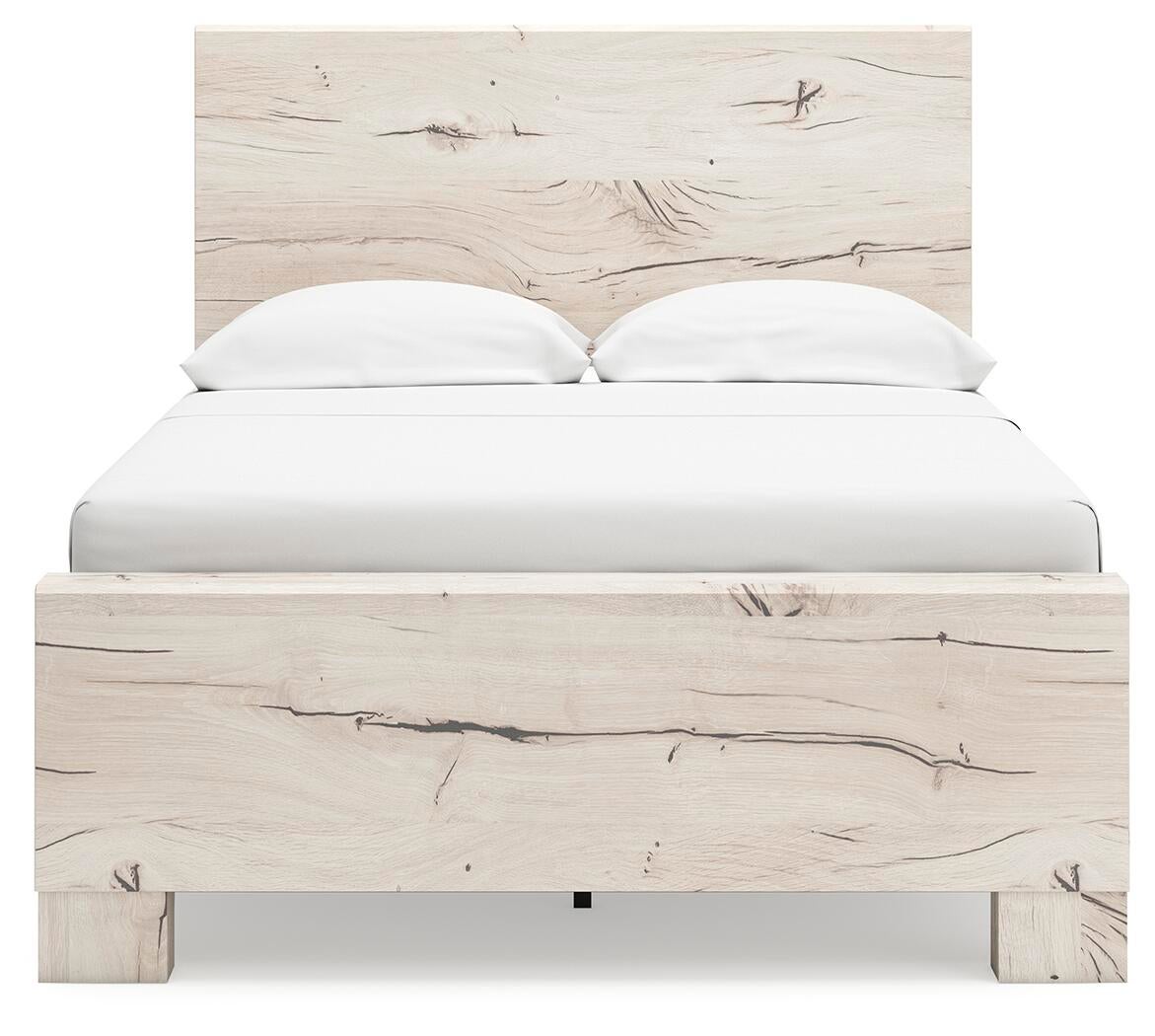 Lawroy Full Panel Bed, Dresser, Mirror and Nightstand