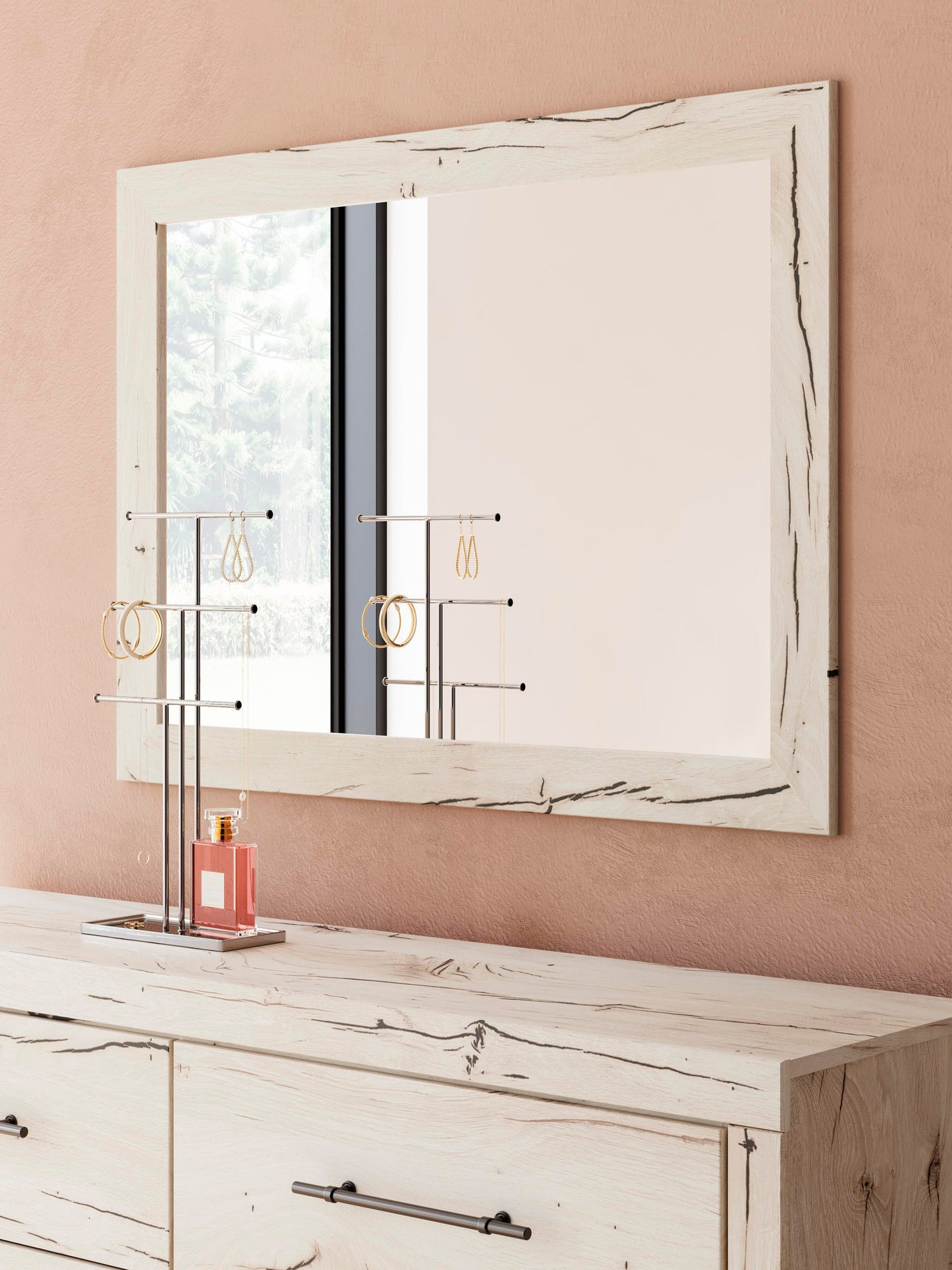 Lawroy Full Panel Headboard, Dresser, Mirror and Nightstand