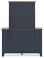 Landocken Full Panel Bed, Dresser, Mirror, Chest and Nightstand