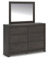 Fraluna Queen Panel Bed, Dresser, Mirror and Nightstand