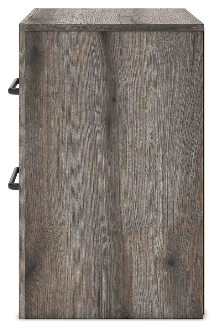 Graystorm Queen Panel Bed, Dresser, Mirror and Nightstand