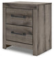 Graystorm Twin Panel Storage Bed, Dresser, Mirror and Nightstand