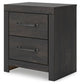 Hollivern Full Panel Bed with Storage, Dresser, Mirror and Nightstand