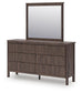 Pamytta King Panel Platform Bed, Dresser, Mirror, Chest and Nightstand