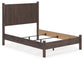 Pamytta Full Panel Bed, Dresser and Mirror