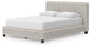 Zuraleus Queen Upholstered Bed, Dresser, Mirror and Nightstand