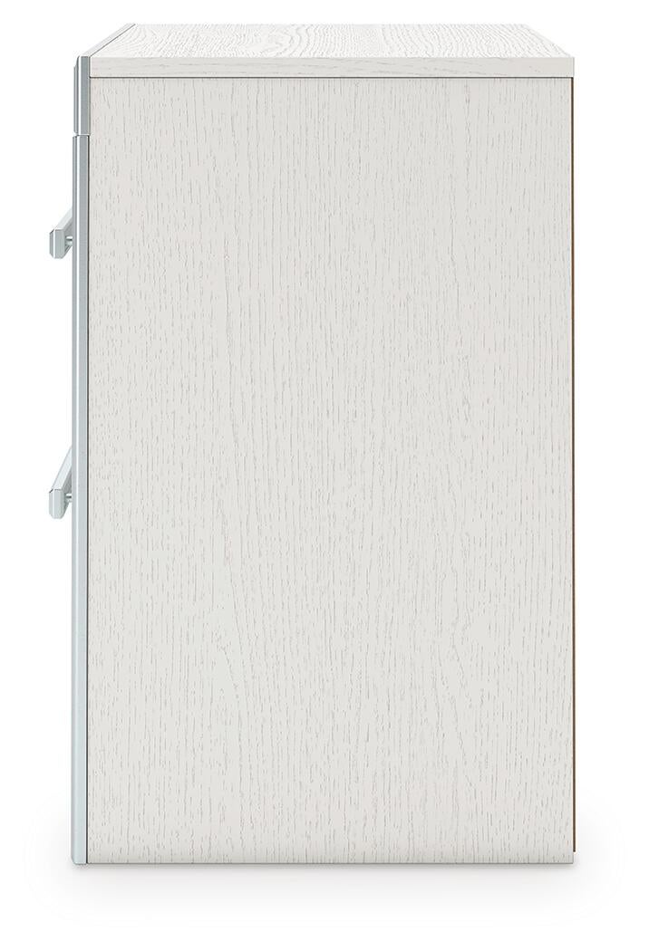 Zuraleus King Upholstered Panel Bed, Dresser, Mirror, Chest and Nightstand