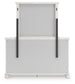 Rowlenstown King Poster Bed, Dresser and Mirror
