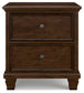 Danabrin Full Panel Storage Bed, Dresser, Mirror and Nightstand