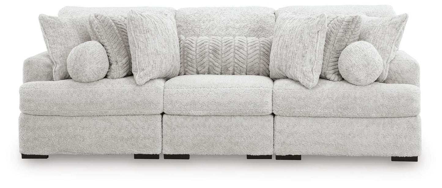 Cuddle Plush 3-Piece Sectional