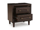 Dantenton Two Drawer Night Stand