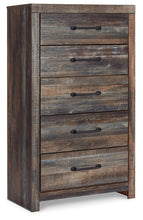 Load image into Gallery viewer, Drystan Full Bookcase Headboard with Mirrored Dresser, Chest and Nightstand
