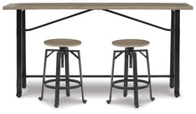 Load image into Gallery viewer, Lesterton Counter Height Dining Table and 2 Barstools
