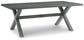 Elite Park RECT Dining Table w/UMB OPT