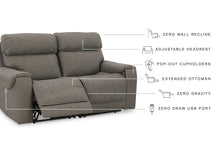 Load image into Gallery viewer, Starbot 2-Piece Power Reclining Loveseat
